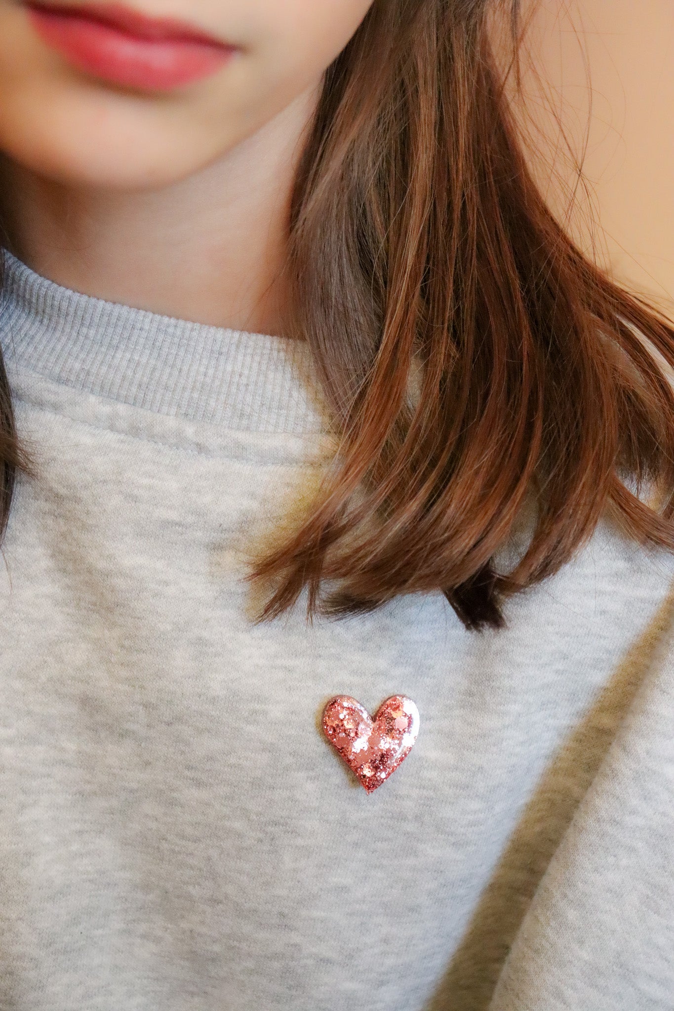 Pin's Coeur Gold