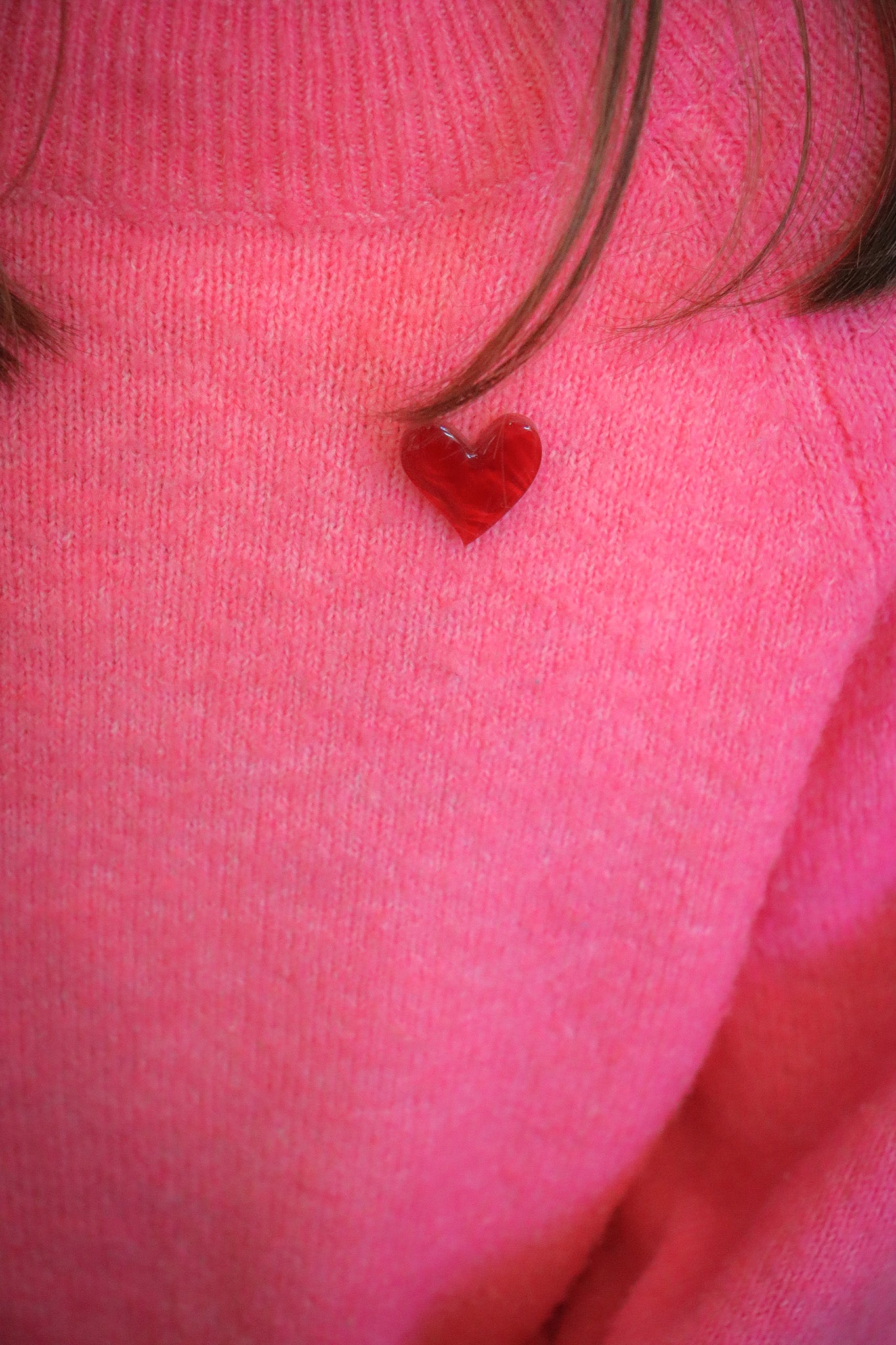 Pin's Coeur Rouge Piment